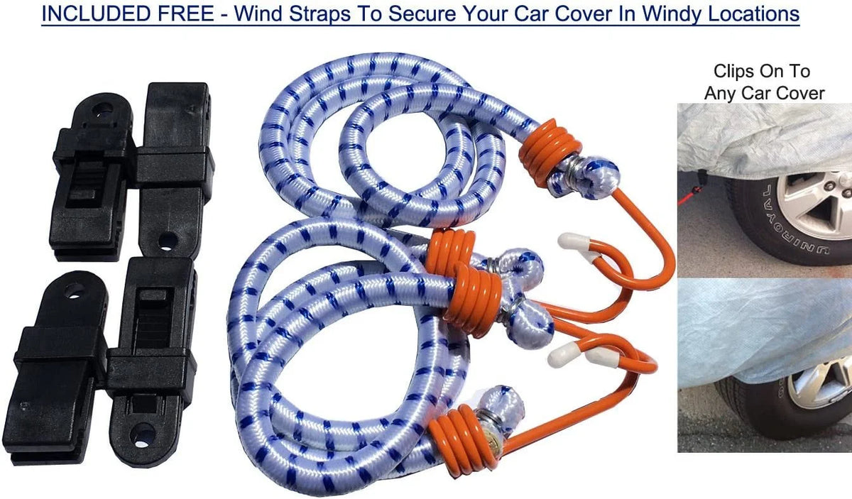 SUV Cover with Fleece Lining, Storage Bag & Wind Straps G411