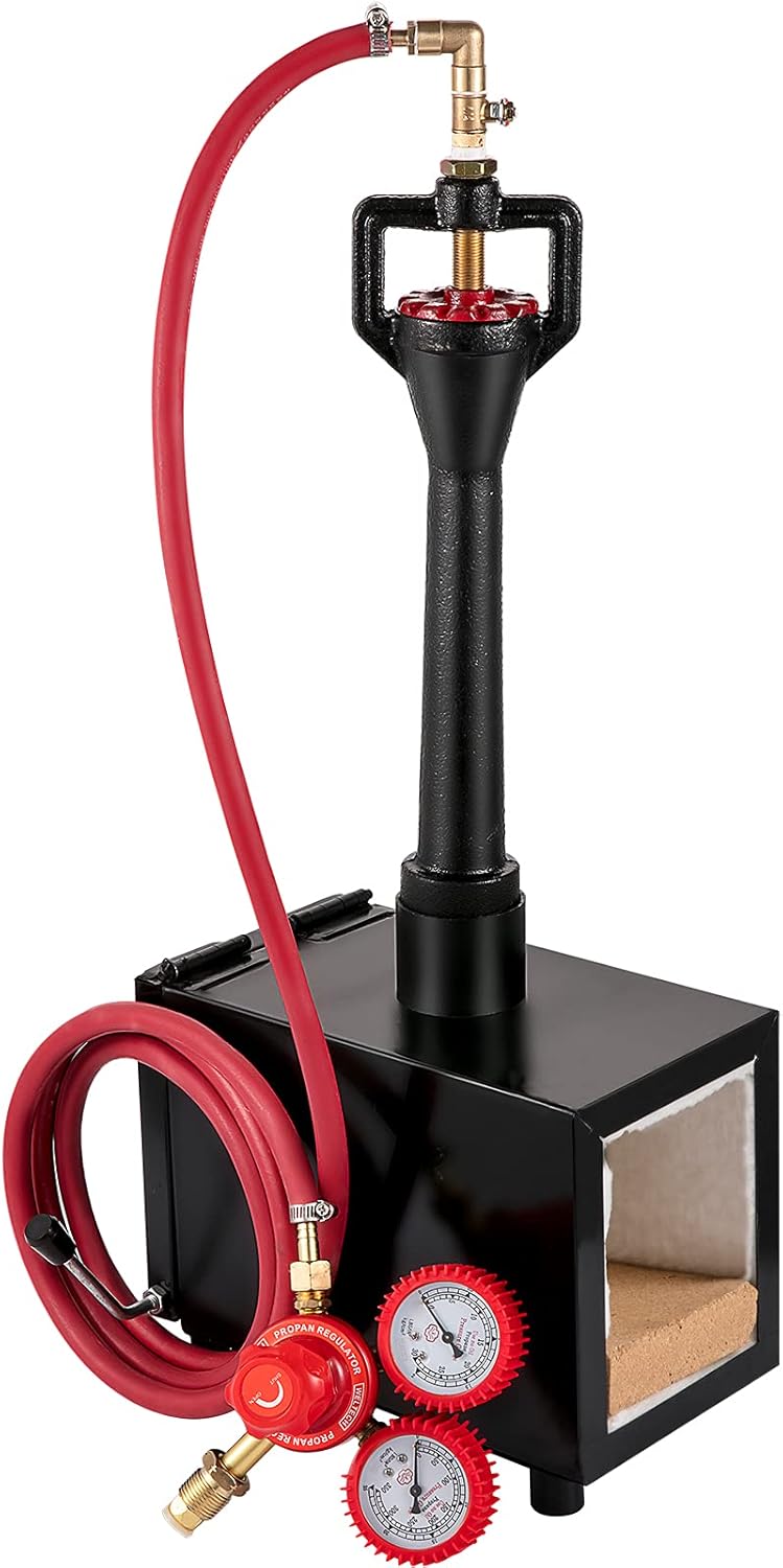 Square Propane Gas Forge with Single Durable Door G460636