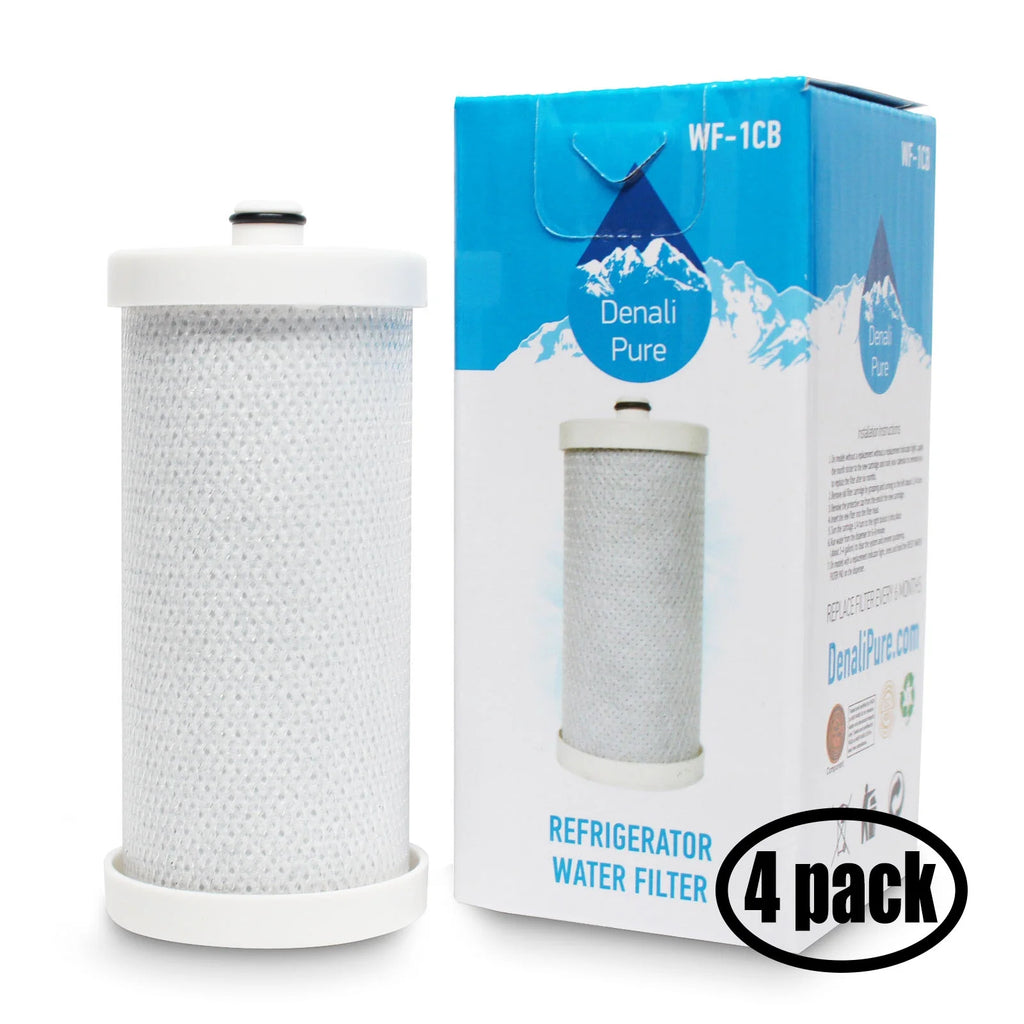 4-Pack Replacement Refrigerator Water Filter Cartridge Q58295