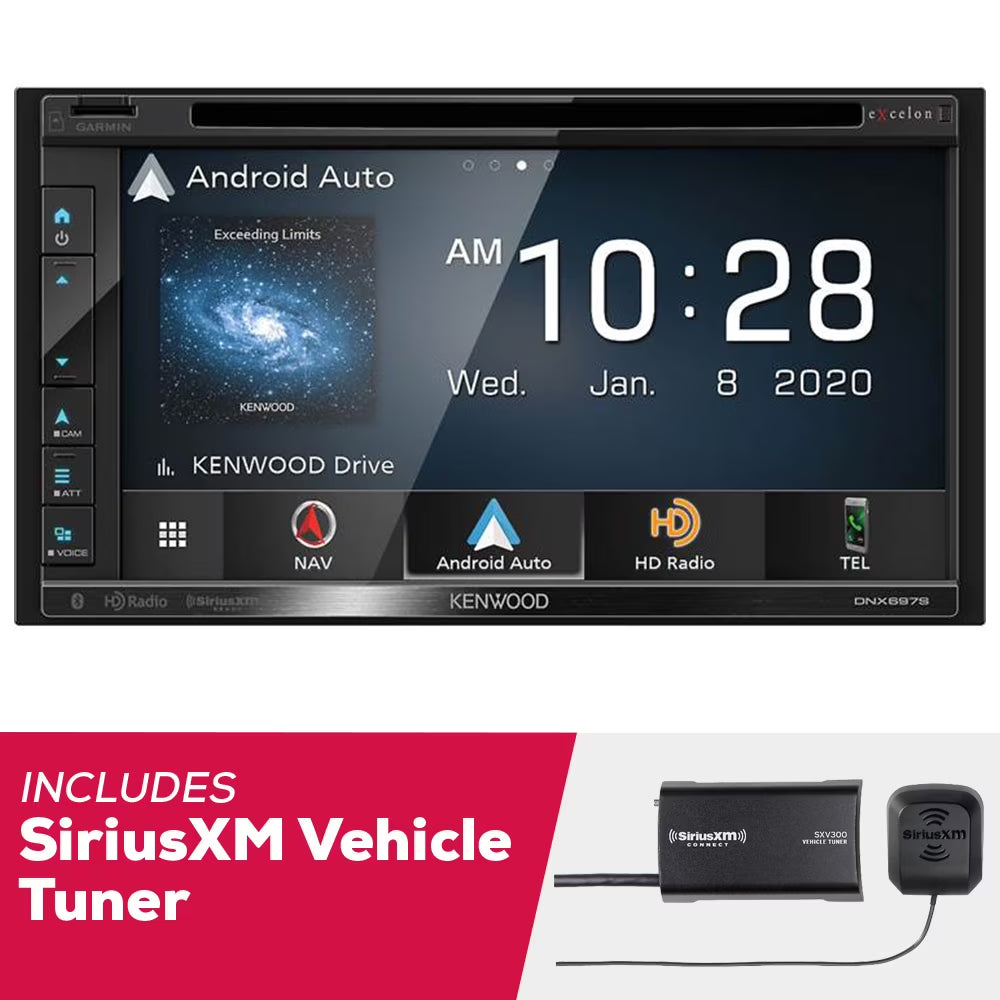 6.8 Inch Navigation DVD Receiver with SiriusXM Vehicle Tuner X65848