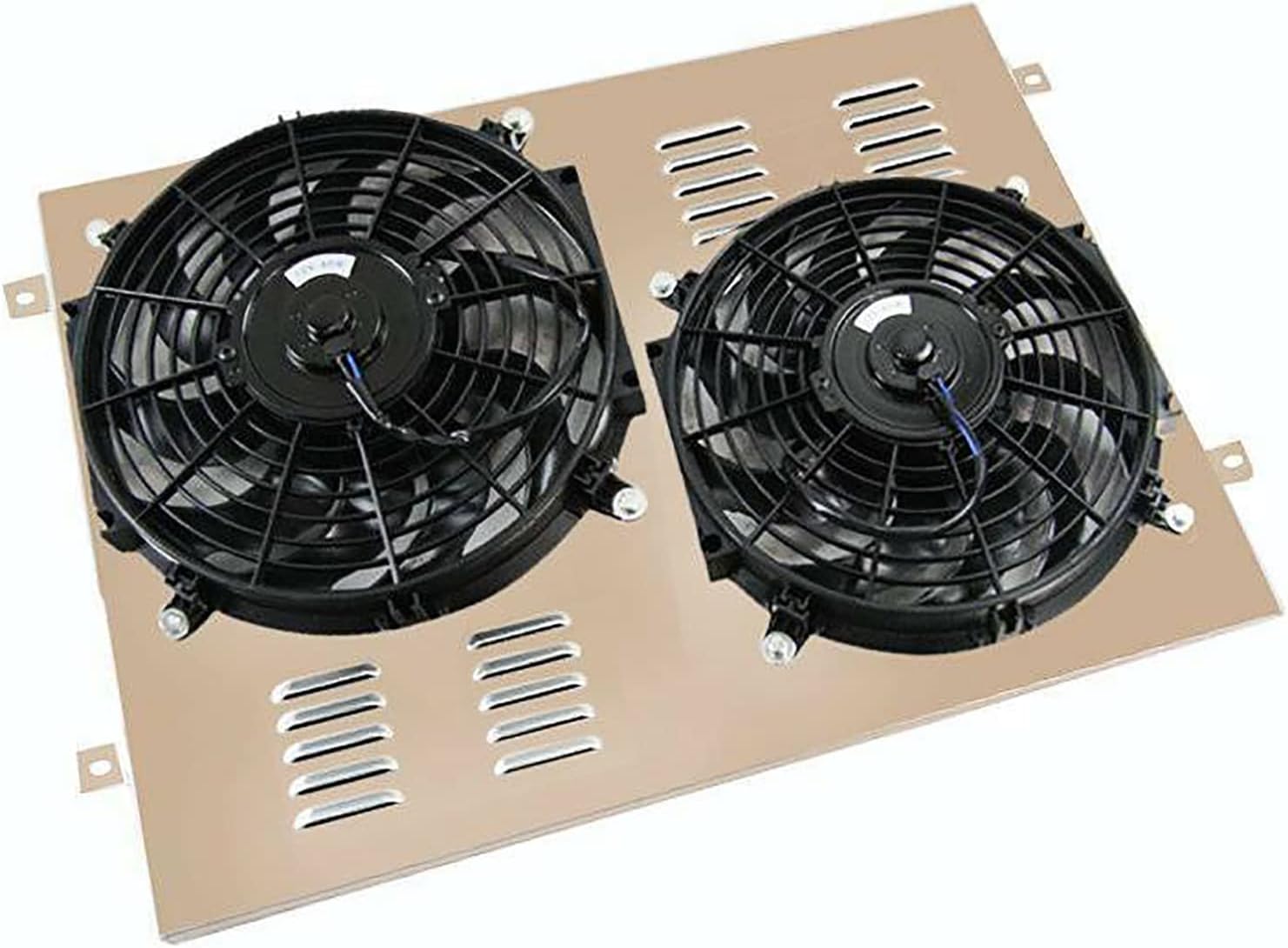 Aluminum Radiator Shroud 12" Fan for Ford F100 F250 F350 F150 D976