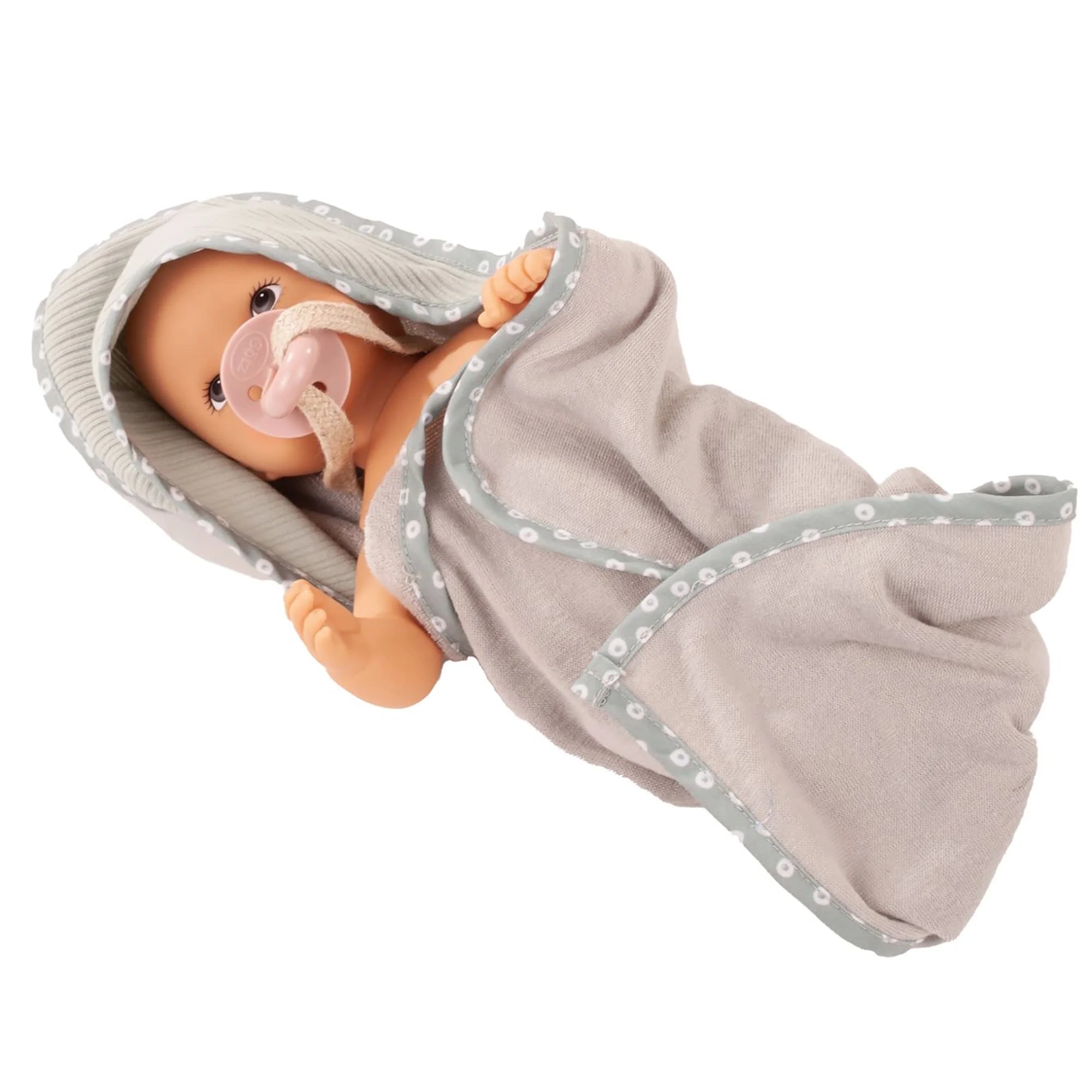 13" Baby Doll with Pacifier, Towel and Potty E3836