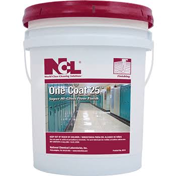 25 Super High Gloss Floor Finish, 5 gal. Pail B2482