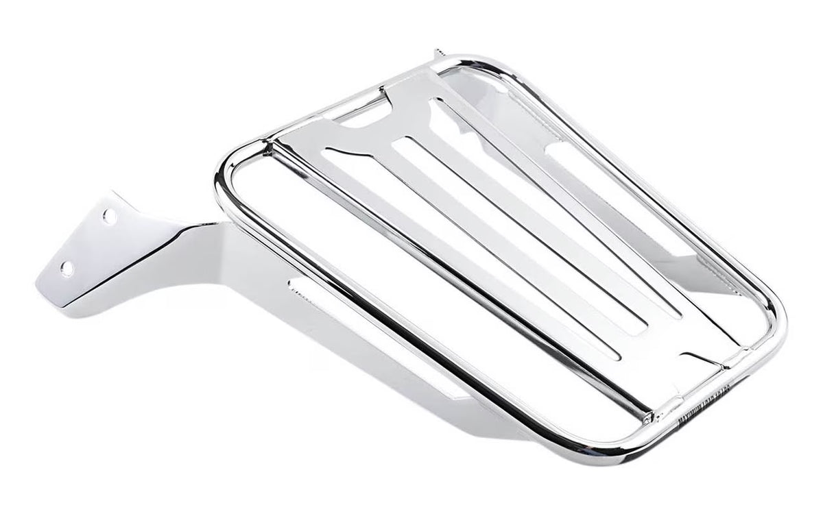 Chrome Luggage Rack for Sissy Bars N648