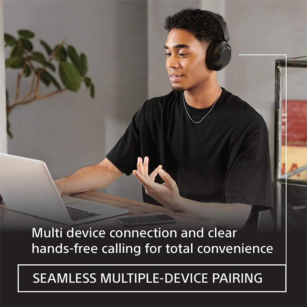 Wireless Bluetooth Over The Ear Headset with Microphone Noise Cancelling Headphones D968