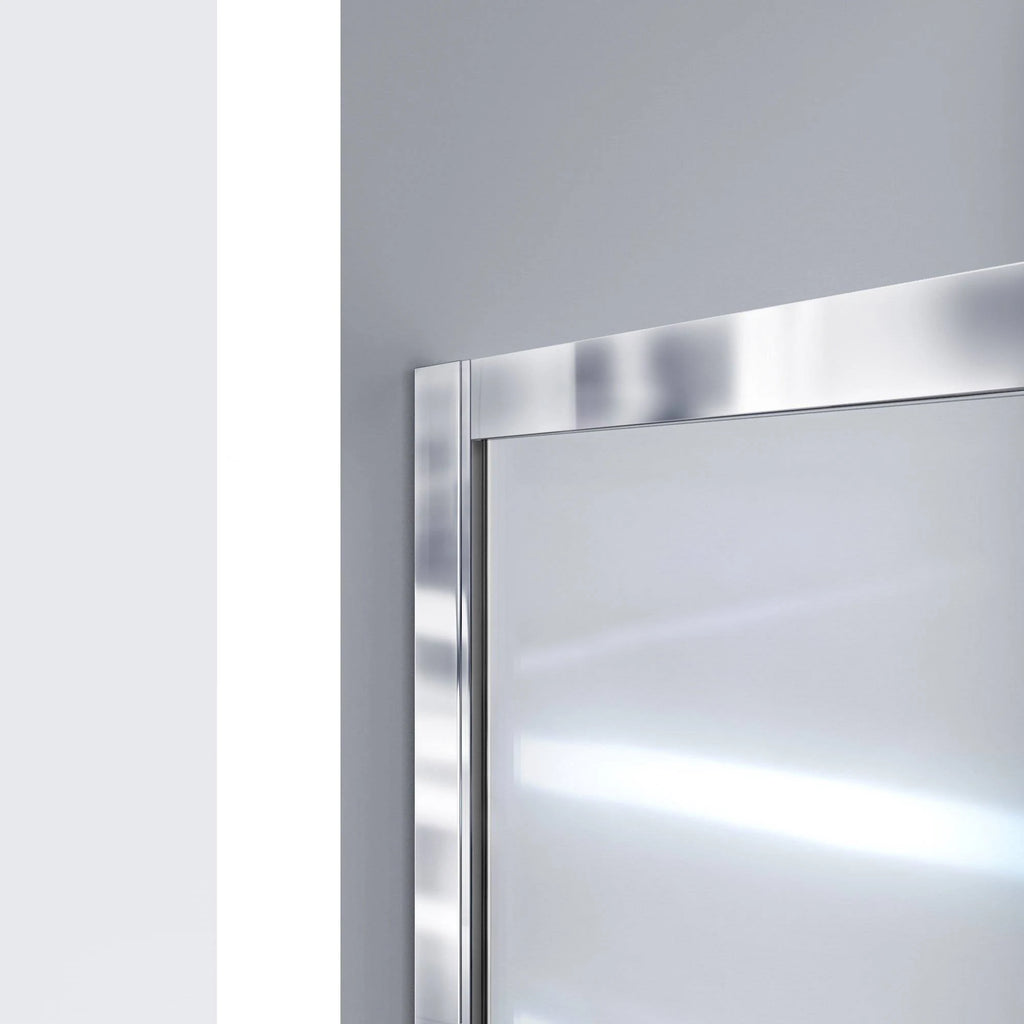 Sliding Shower Door and Shower Base Left Drain M873397