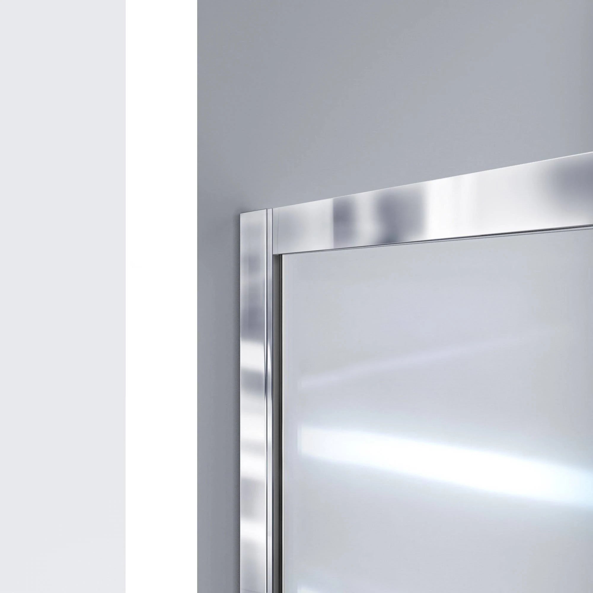 Sliding Shower Door and Shower Base Left Drain M873397