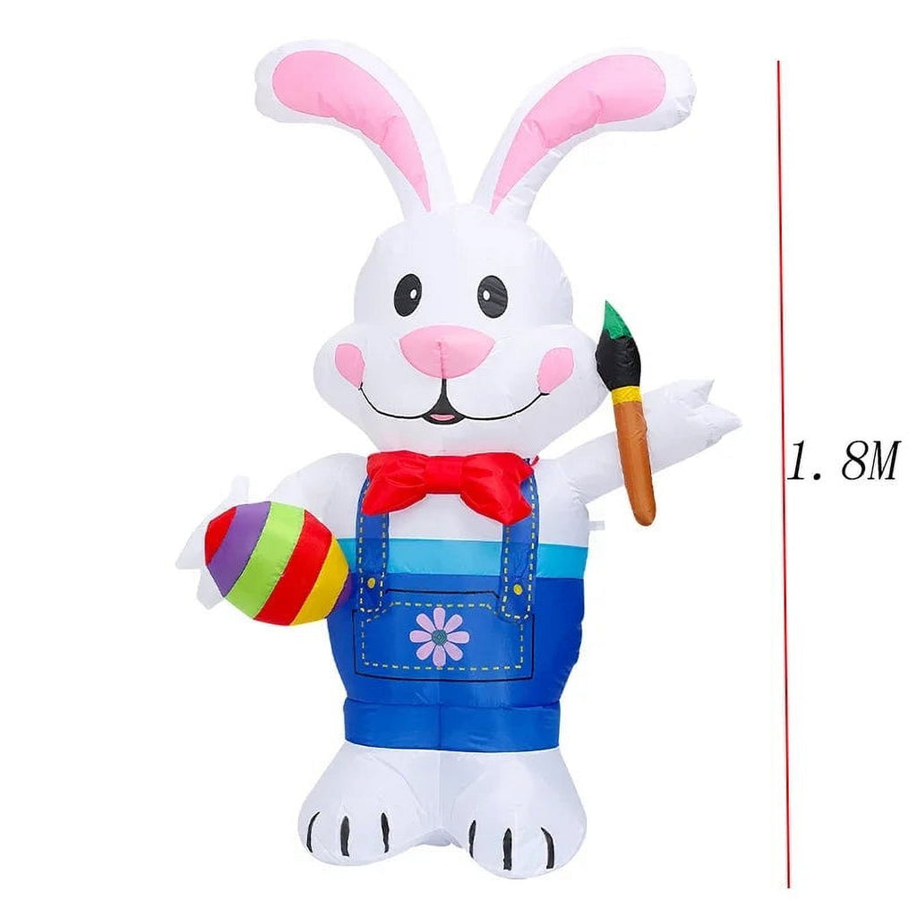 5.9FT Easter Inflatable Bunny with LED H229682