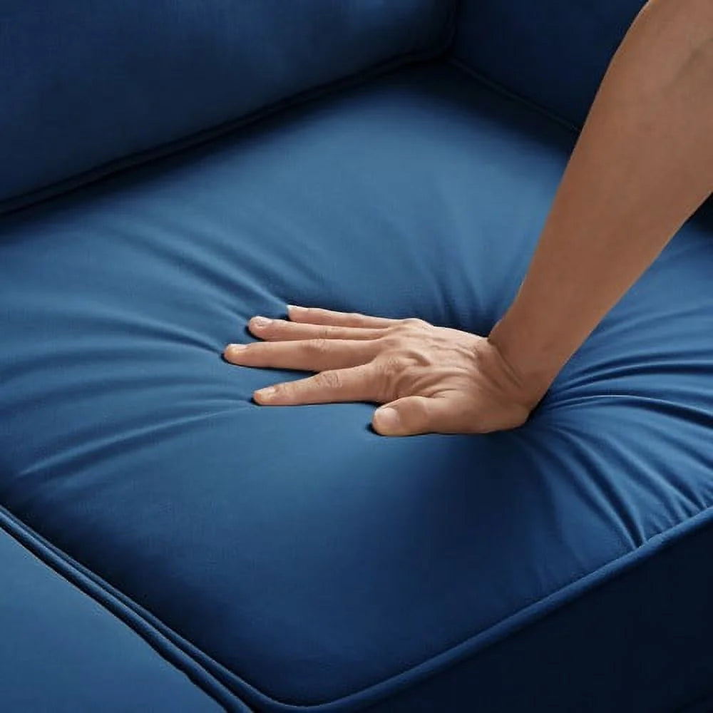3 Piece Sofa Couch with Scooped Armrest G5801