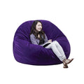 Purple FluffChair Large 50x22 Diameter F231463
