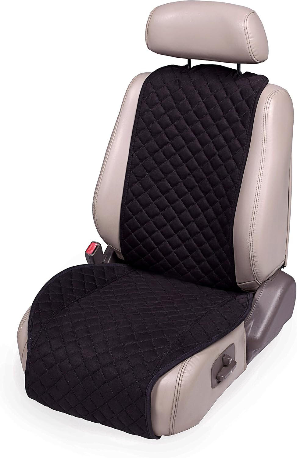 Suede Car Seat Cover Front Non-Slip Protector Universal Fits Automotive, Van, SUV, Truck - Pack of 2 O45703