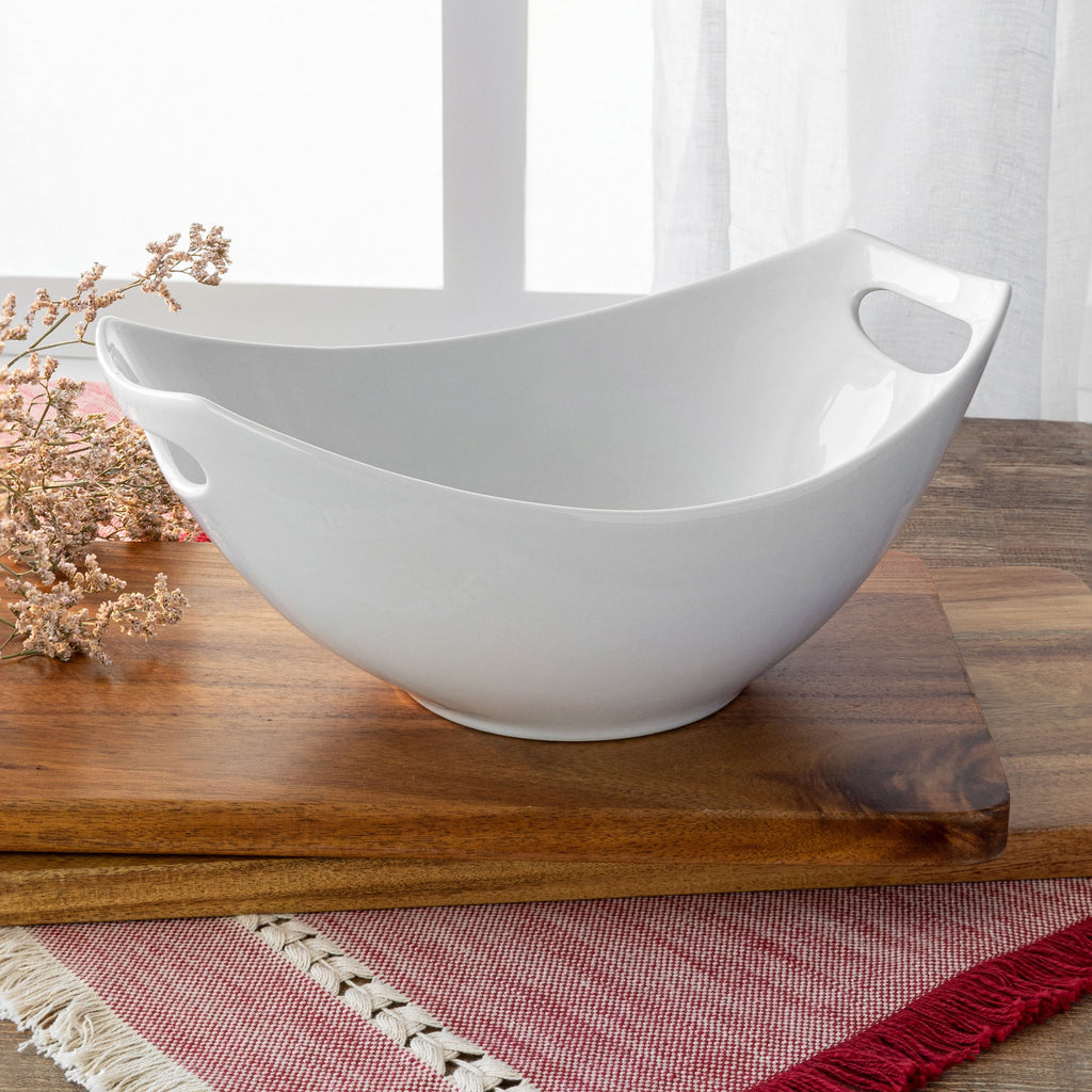 Set of Two Handled Serve Bowls E5426