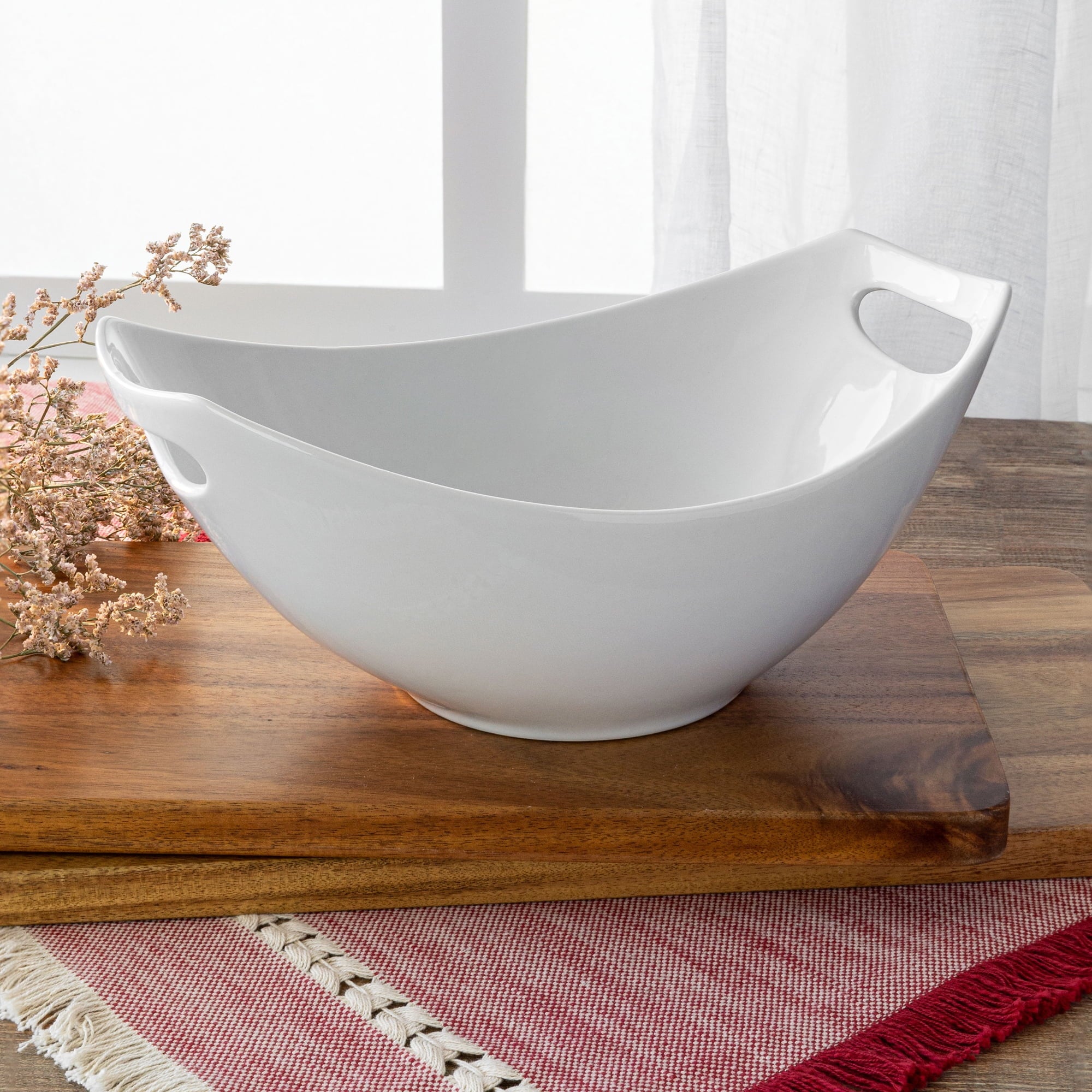 Set of Two Handled Serve Bowls E5426
