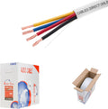 500ft 18AWG 4 Conductors CL2 Rated Speaker Cable Wire B5178