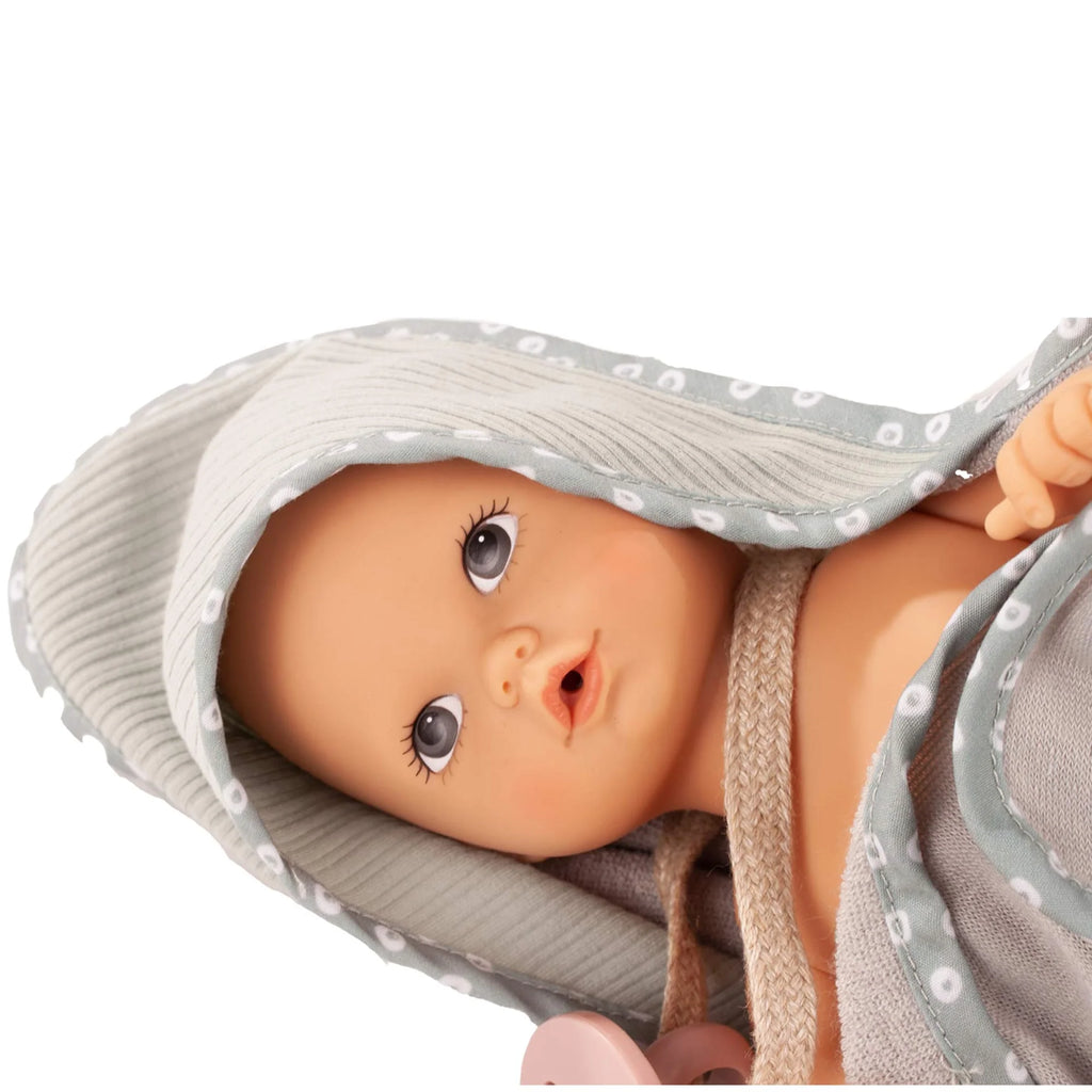 13" Baby Doll with Pacifier, Towel and Potty E3836