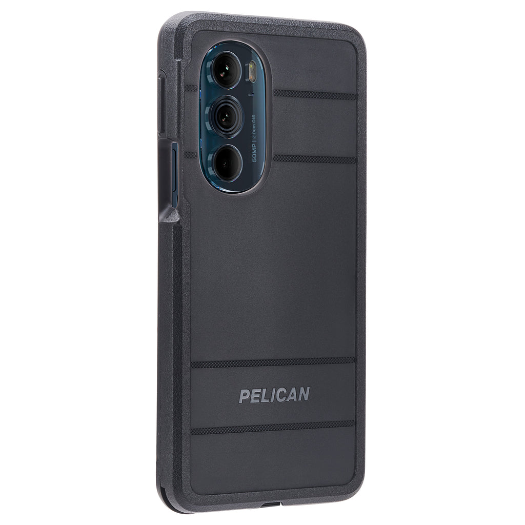 Black Motorola Edge+ Case with Belt Clip Holster M6810