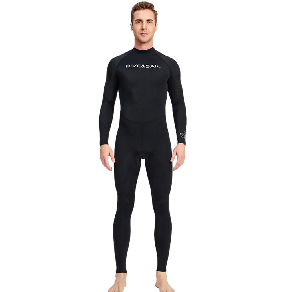 Black Back Zip Diving Wetsuit XXL B20101