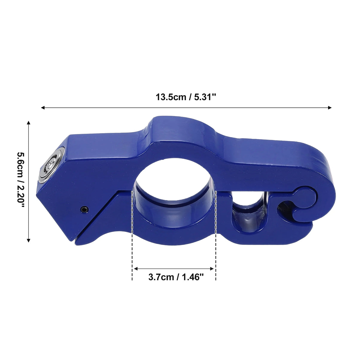 Blue Motorcycle Handlebar Throttle Security Lock A49448