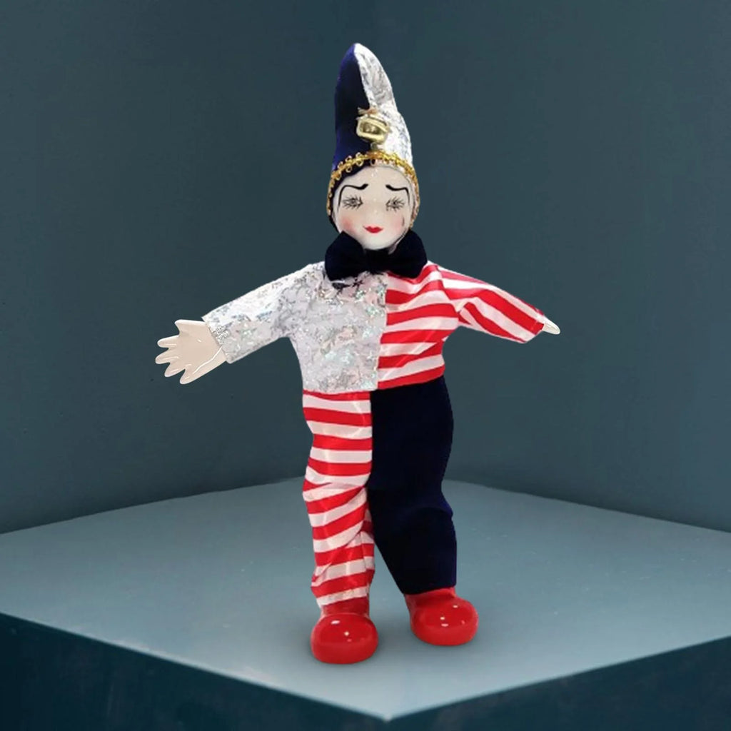 9.84'' Movable Joint Jester Doll T468