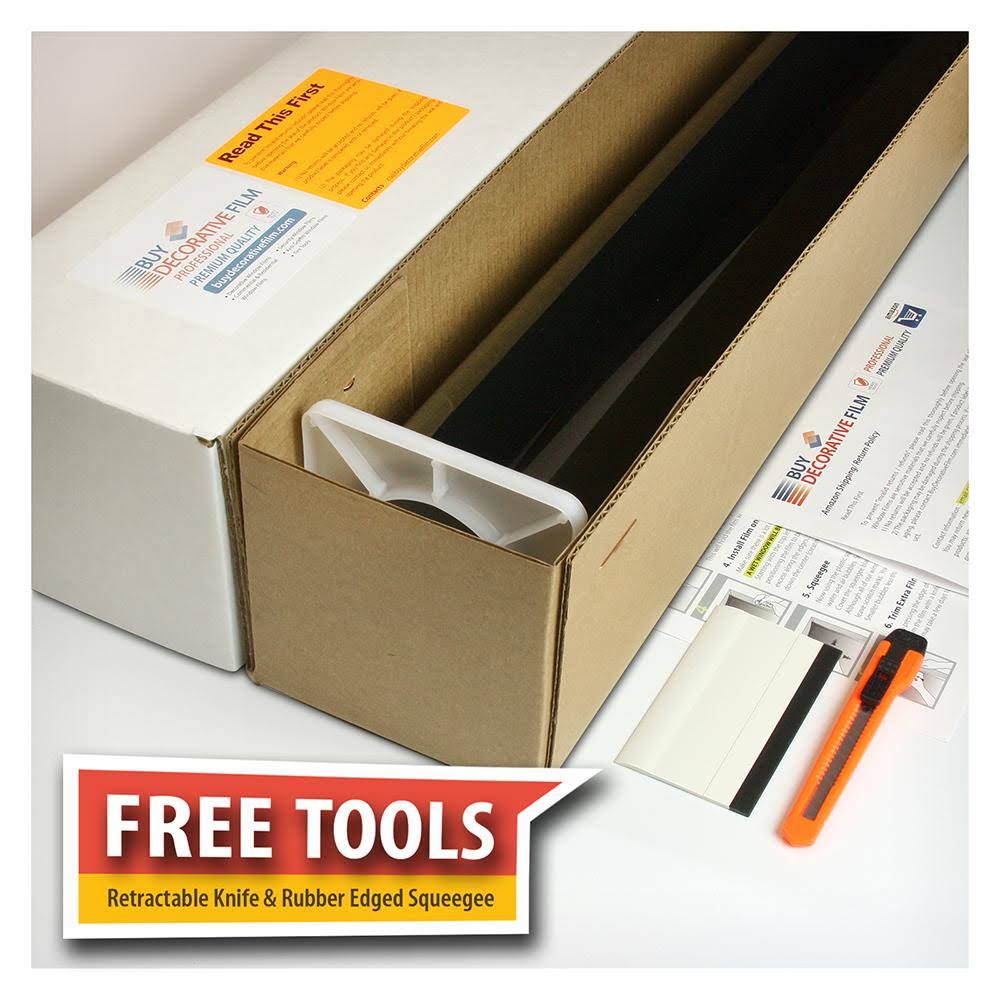 Black 35 Window Film 8 Mil 36in x 24ft V466075