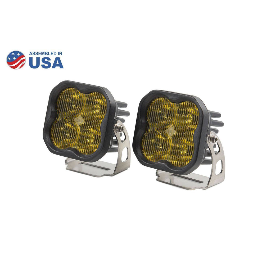 SS3 Pro Yellow SAE Fog Worklight Pair A95913