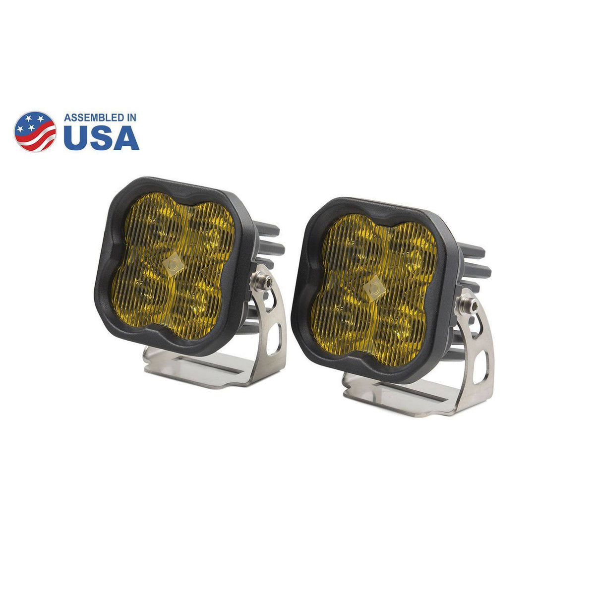 SS3 Pro Yellow SAE Fog Worklight Pair A95913