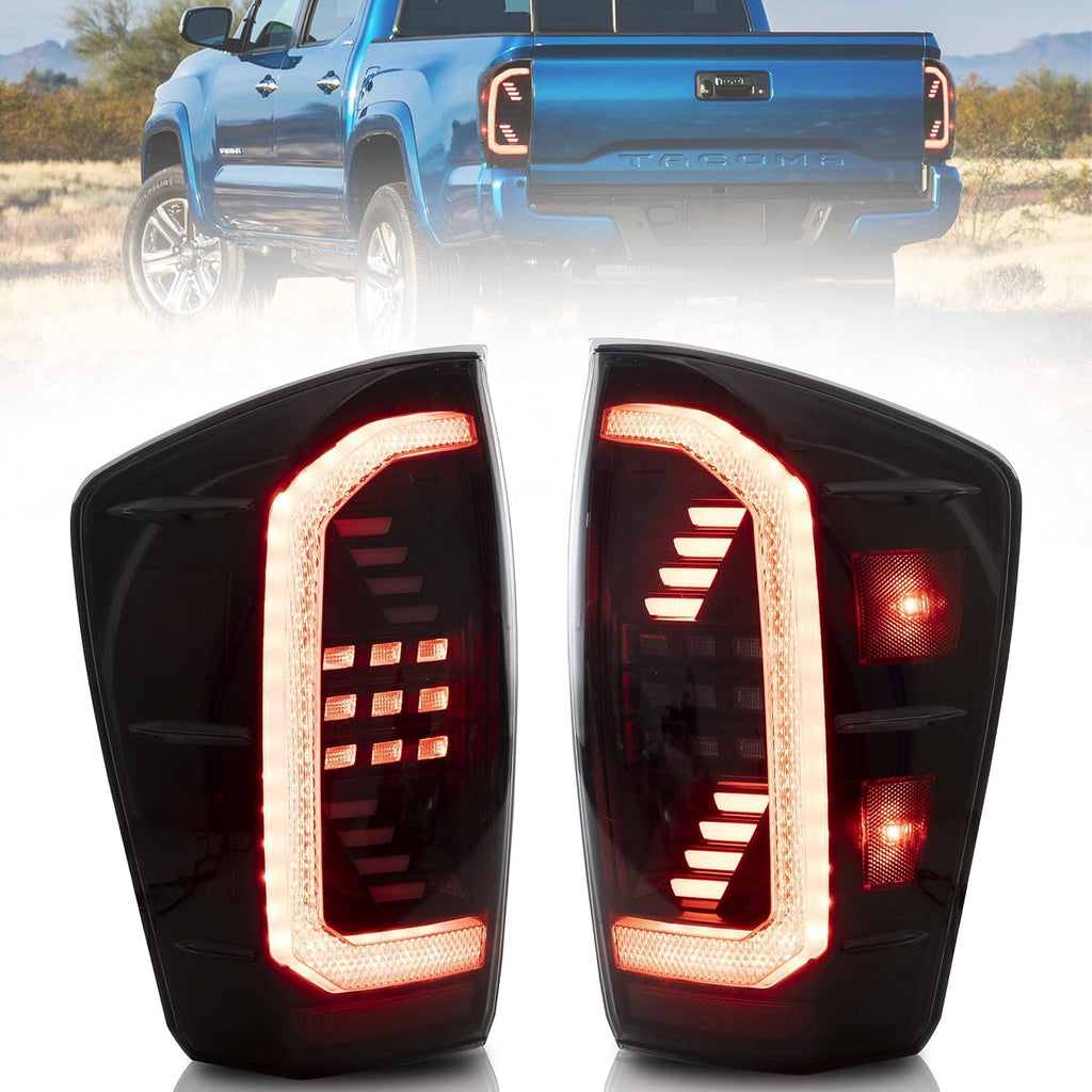 Smoked Taillights for Toyota Tacoma 2016-2021 C40230