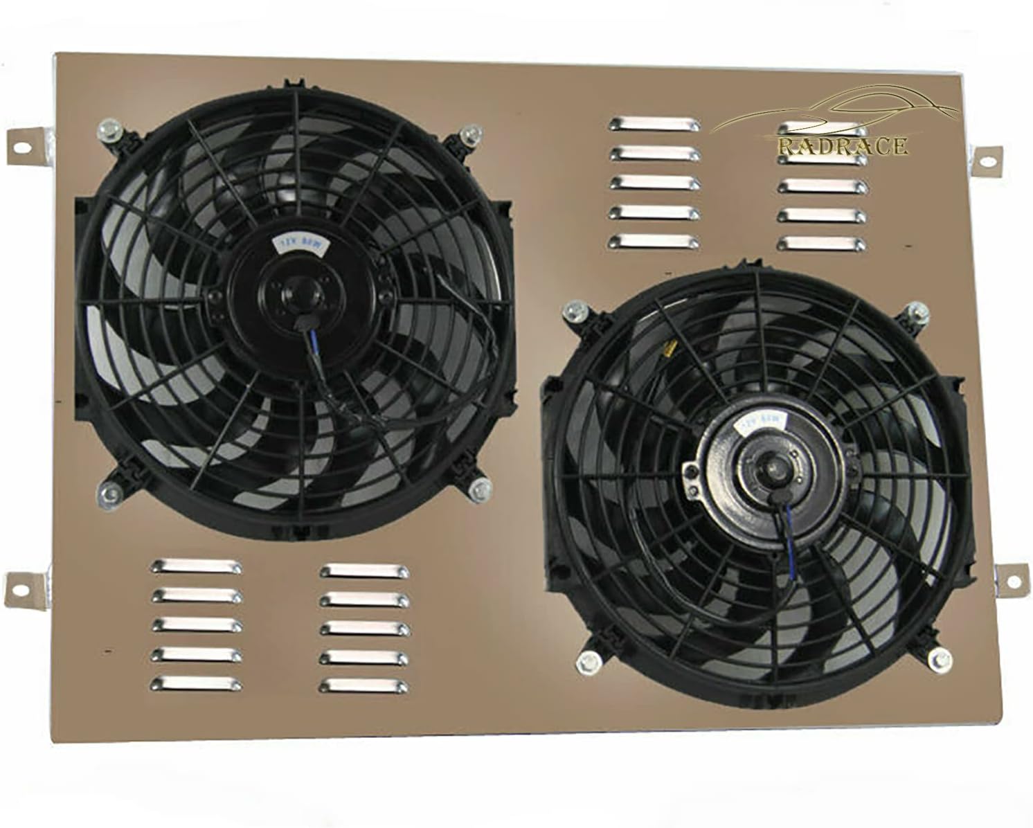 Aluminum Radiator Shroud 12" Fan for Ford F100 F250 F350 F150 D976