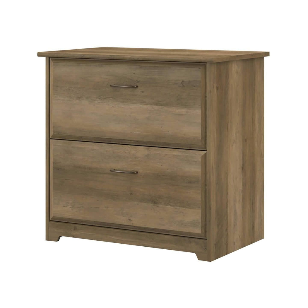 2 Drawer Lateral File Cabinet in Linen White Oak E670379