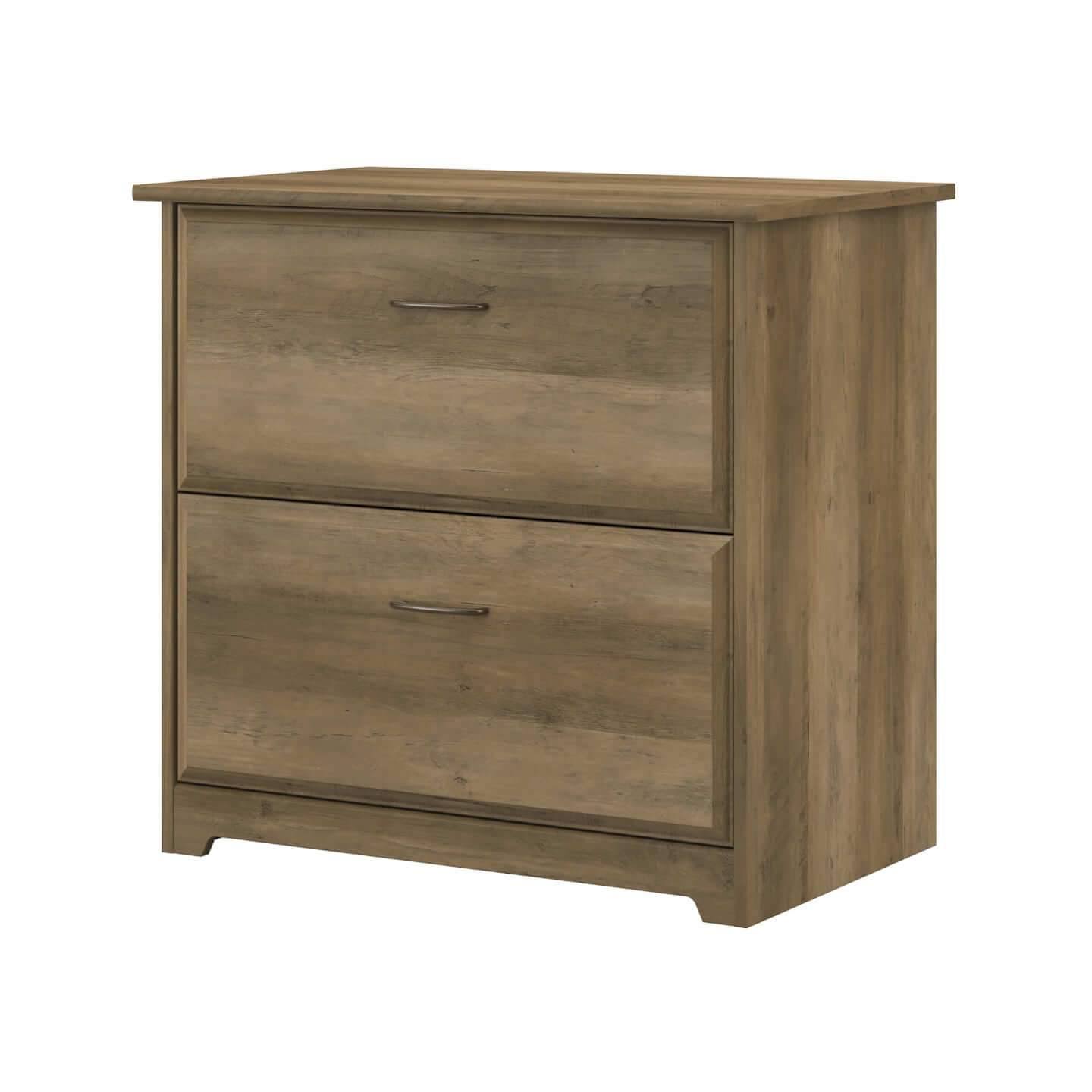 2 Drawer Lateral File Cabinet in Linen White Oak E670379