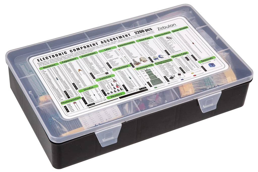 2200 pcs Electronic Component Assortment Kit E51677