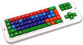 Norwegian Computer Keyboard with White Lettering P47265