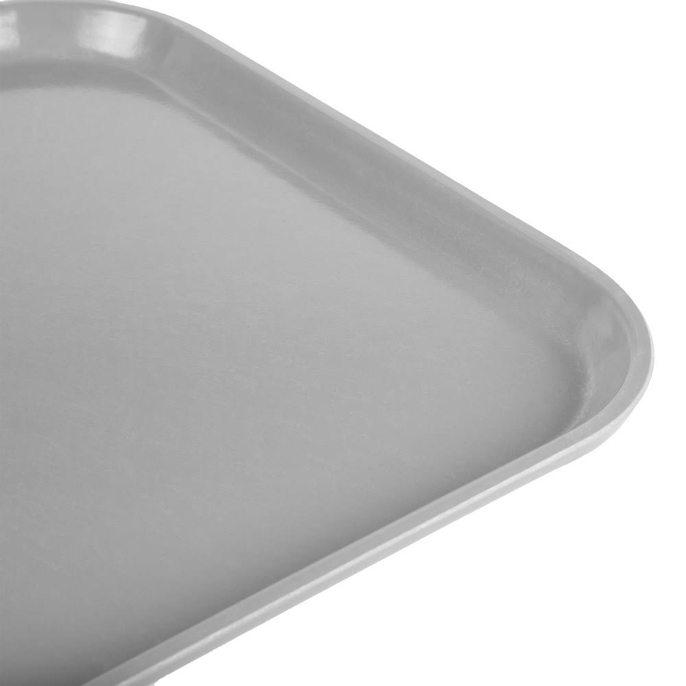Gray Glasteel Fiberglass Rectangular Tray R392849