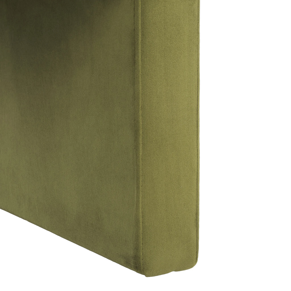 Olive Green Velvet Accent Chairs T715382