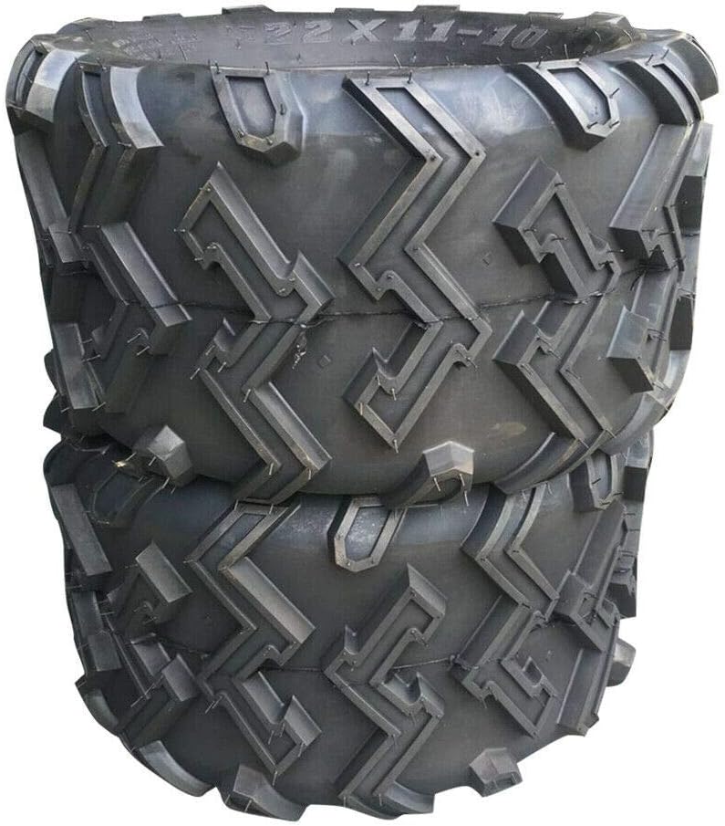 2pcs 22x11-10 4PR ATV UTV Tubeless Tires M45266
