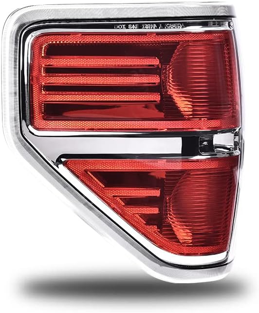 Chrome Trim Tail Lights for Ford F150 D396