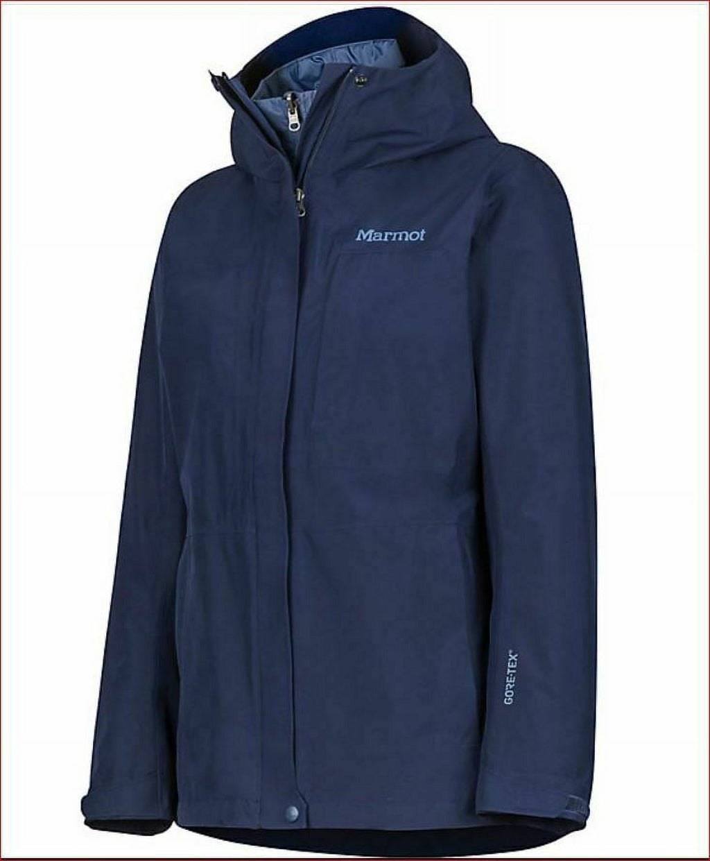 Navy Hooded Polartec 100 Women Jacket S741