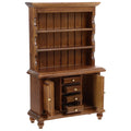 Walnut Color Wooden Doll House Bookcase T1787