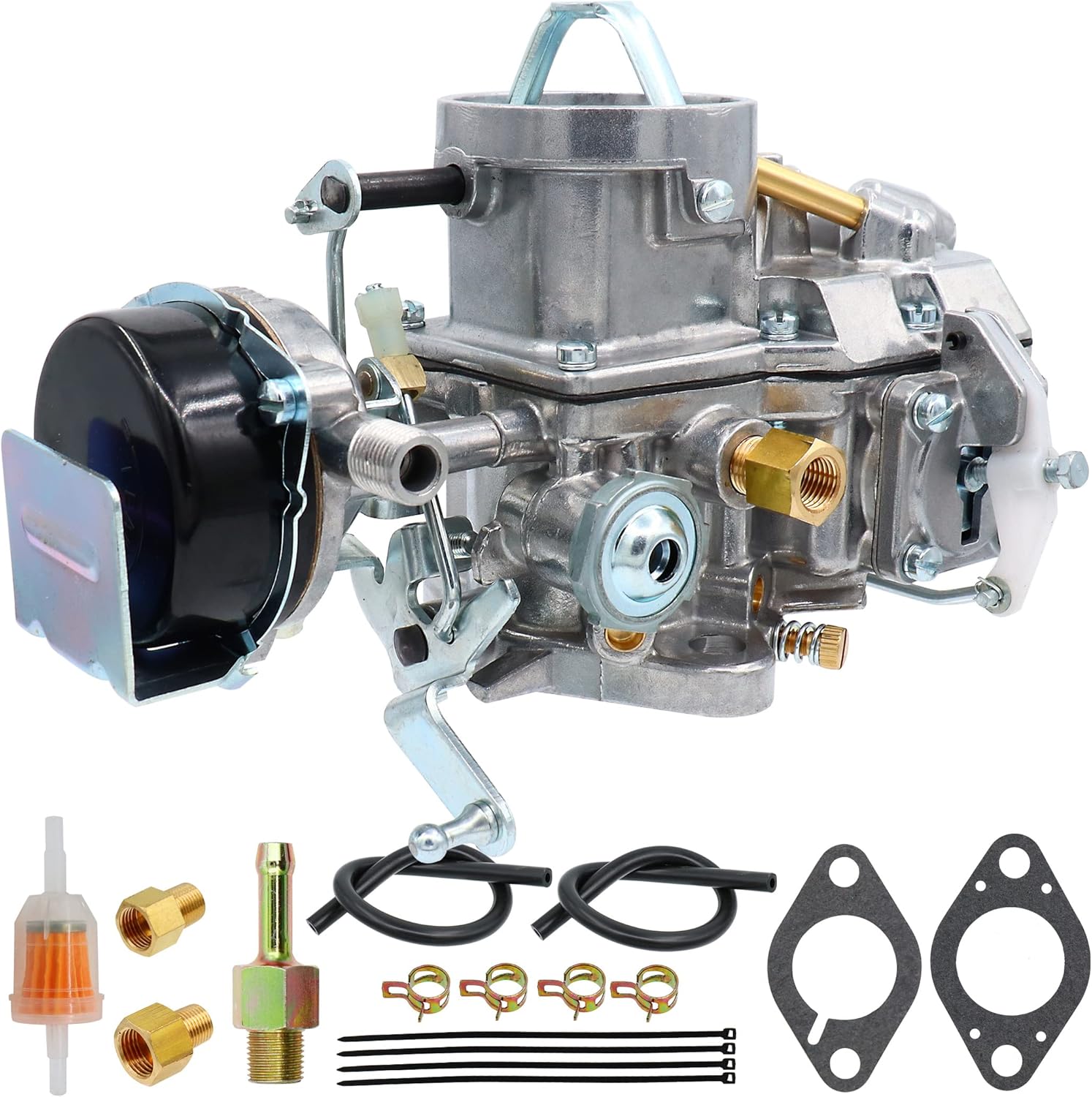 Autolite 1100 1 Barrel Carburetor Straight 6 Cylinder 170/200 CID with Automatic Choke B26298