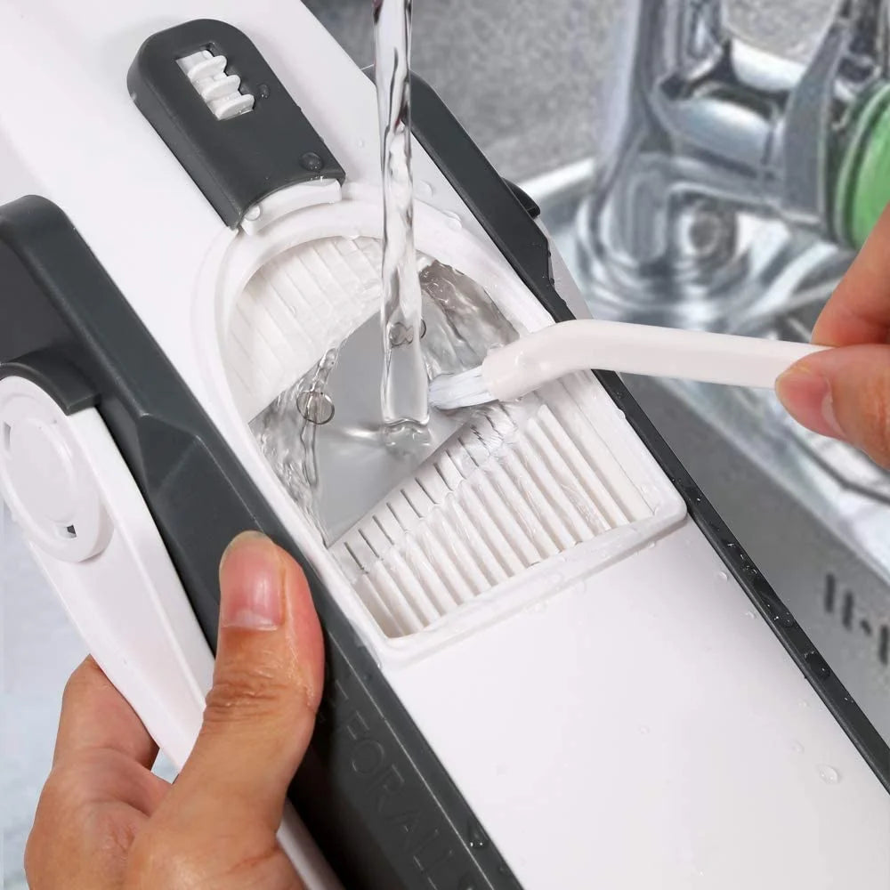 Black Stainless Steel Vegetable Chopper Slicer Dicer Cutter Z68120