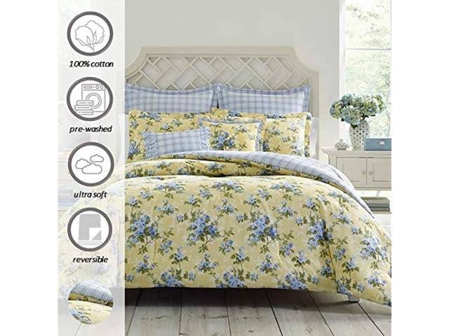 Luxury Ultra Comforter 7 Piece Bedding Set B269