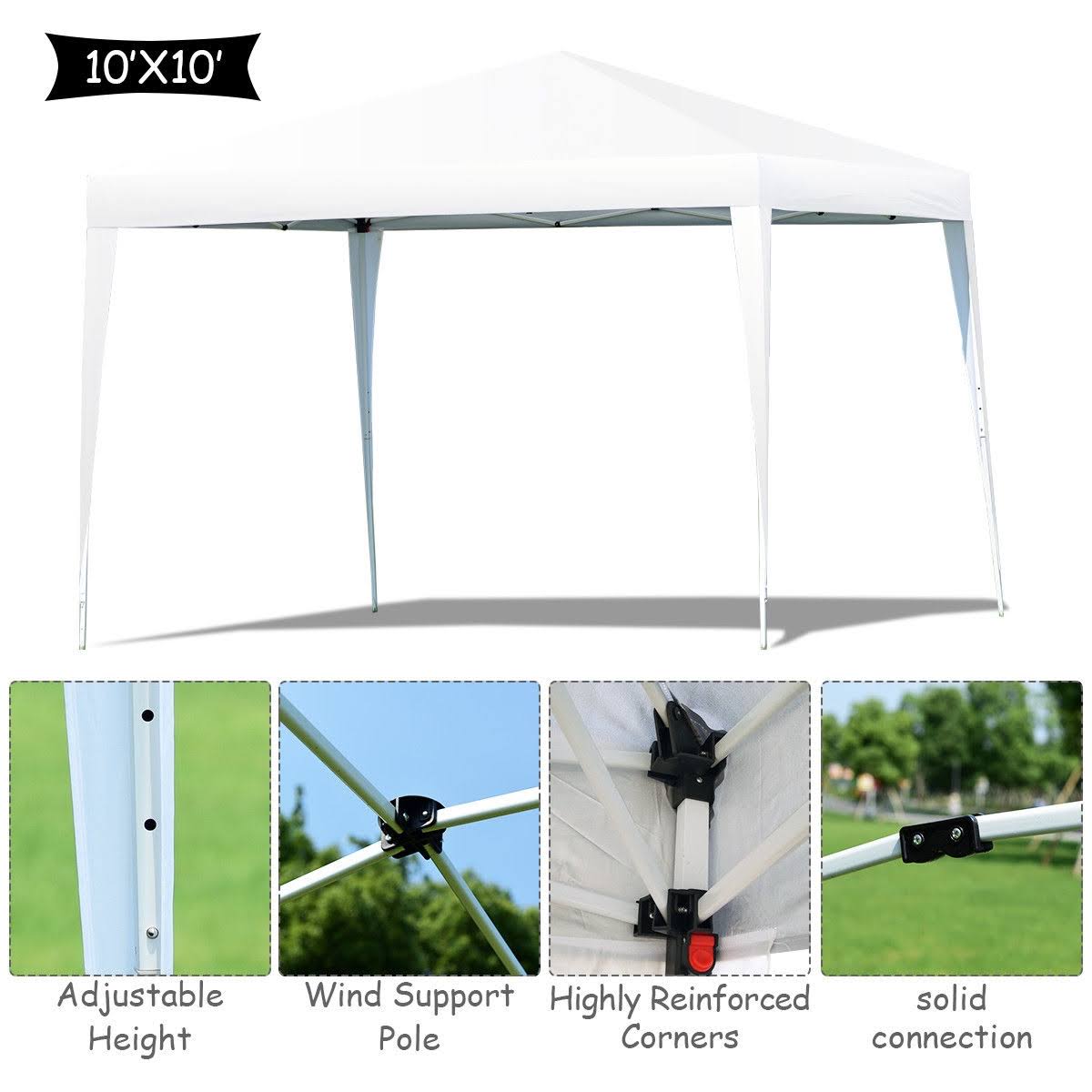 White Outdoor Gazebo Canopy Tent B694