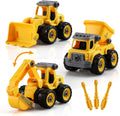 Take Apart Construction Vehicles Truck Toys Set with Drills Z3579