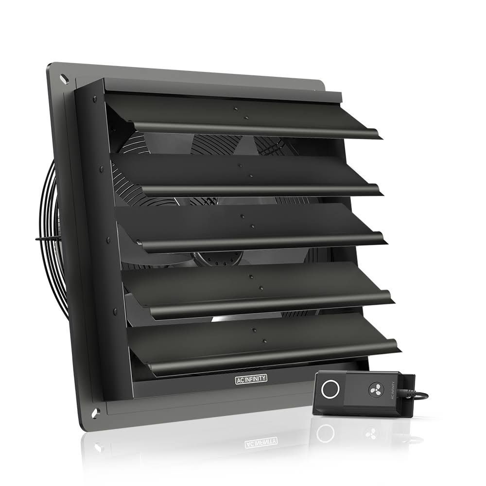 Shutter Exhaust Fan 16-inch with Speed Controller Wall Mount R995577