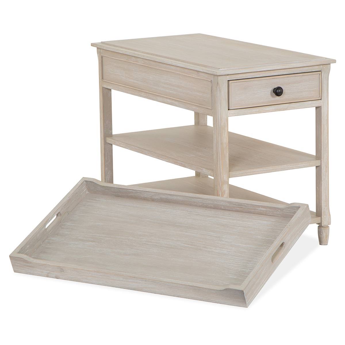 Swiss Latte Chairside End Table I4600