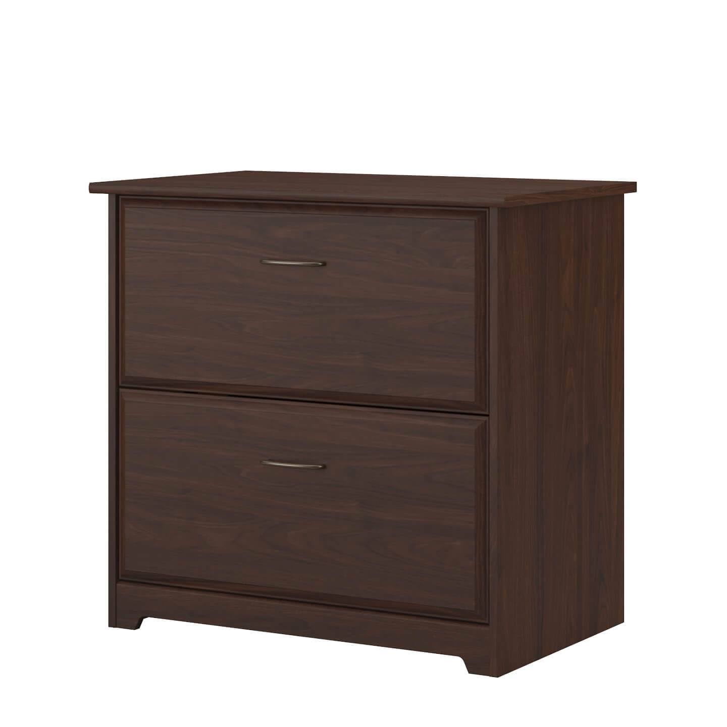 2 Drawer Lateral File Cabinet in Linen White Oak E670379