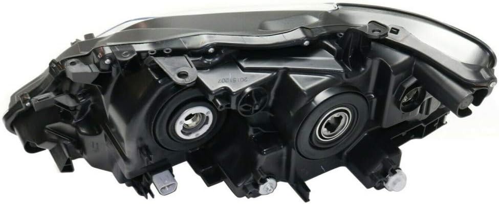 Headlight Assembly Passenger Side Black Housing Y765280