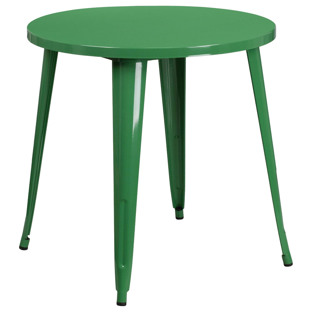 Green Metal Indoor-Outdoor Table Set with 2 Chairs H740