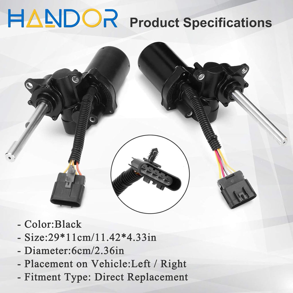 Pair Power Running Board Motor for Left & Right Side Without Bracket U42176