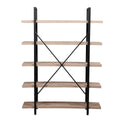 5-Tier Rustic Storage Bookshelf S560